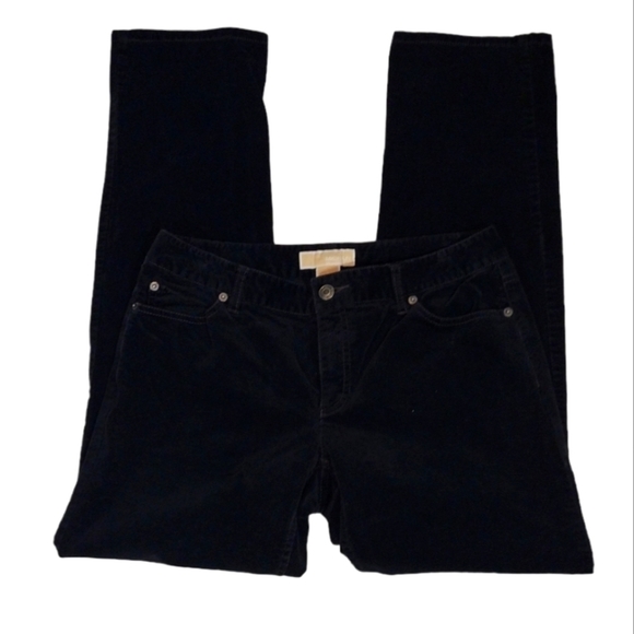 MICHAEL Kors Lightweight Corduroy Straight Leg Pants - Picture 2 of 7